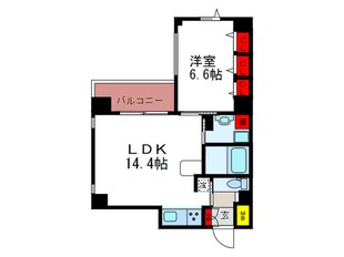 B-PROUD天満橋の物件間取画像